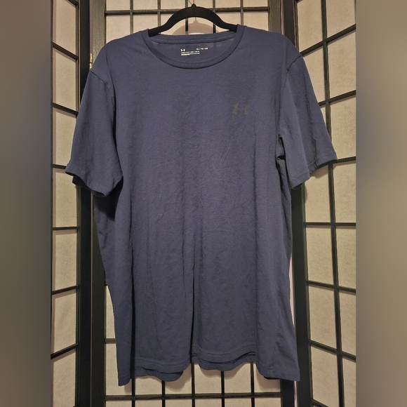 Under‎ Armour Men's Blue T-Shirt Size XL - Picture 1 of 3